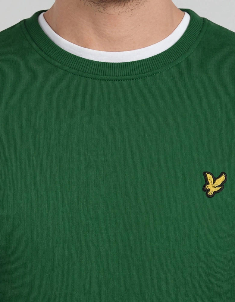 Cotton Crew Neck Sweatshirt