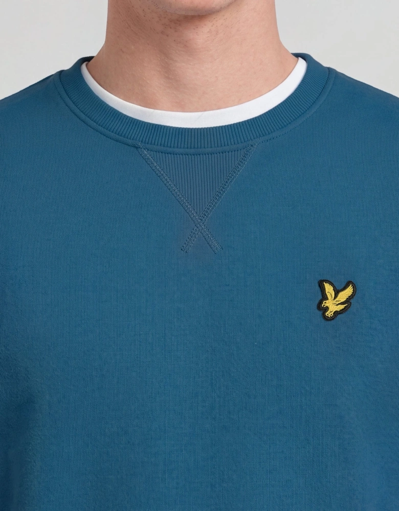Cotton Crew Neck Sweatshirt