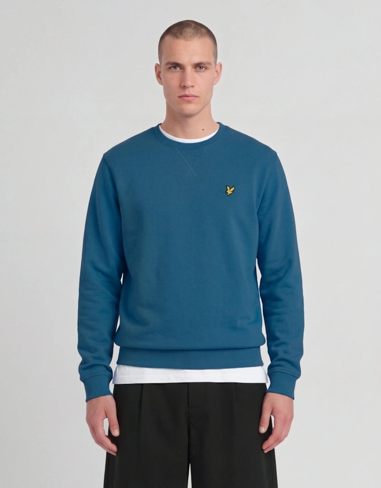 Cotton Crew Neck Sweatshirt