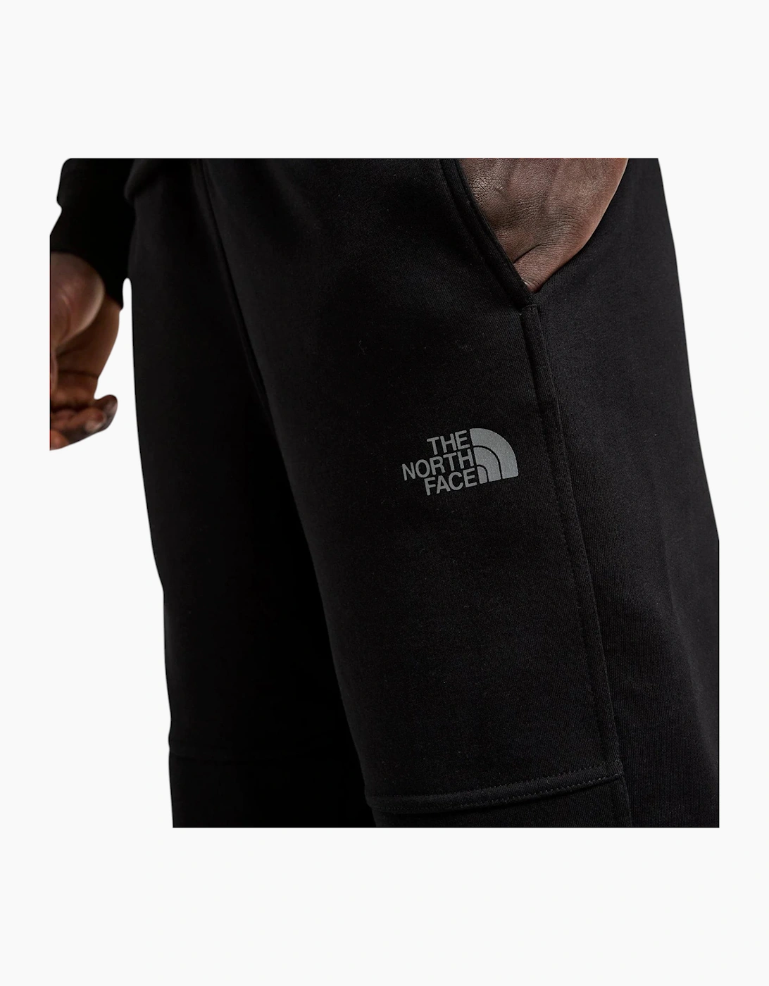 The North Face Mens Tracksuit Outline Full Zipped Hoodie Fleece Jogger Sportswear Black
