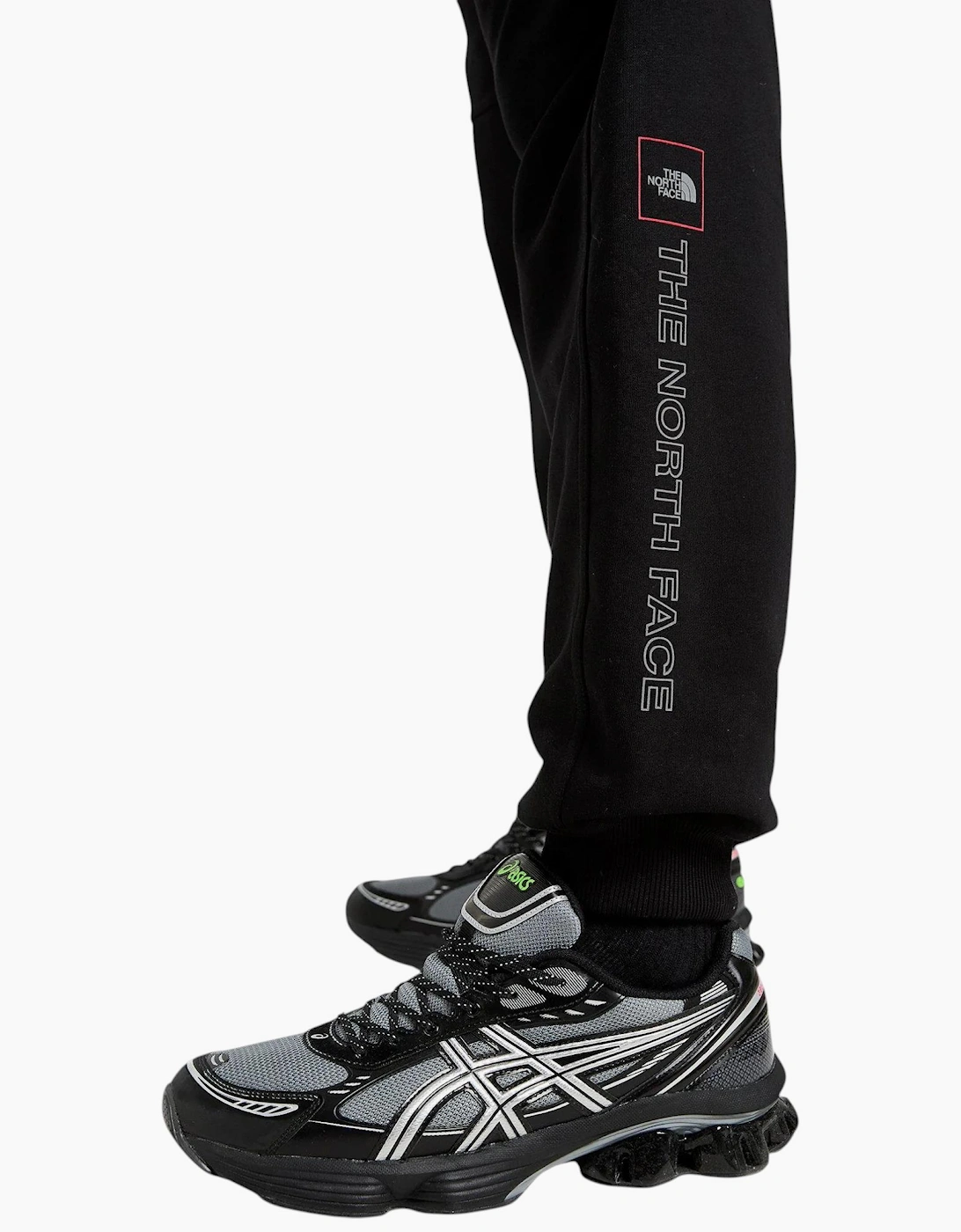 The North Face Mens Tracksuit Outline Full Zipped Hoodie Fleece Jogger Sportswear Black