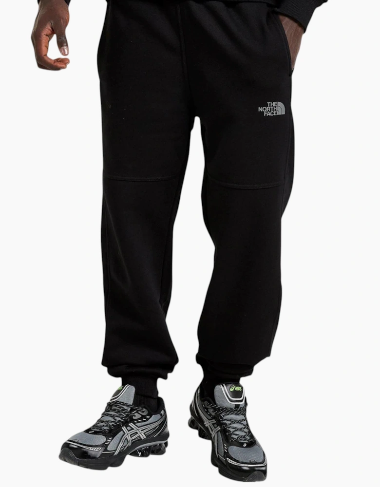The North Face Mens Tracksuit Outline Full Zipped Hoodie Fleece Jogger Sportswear Black