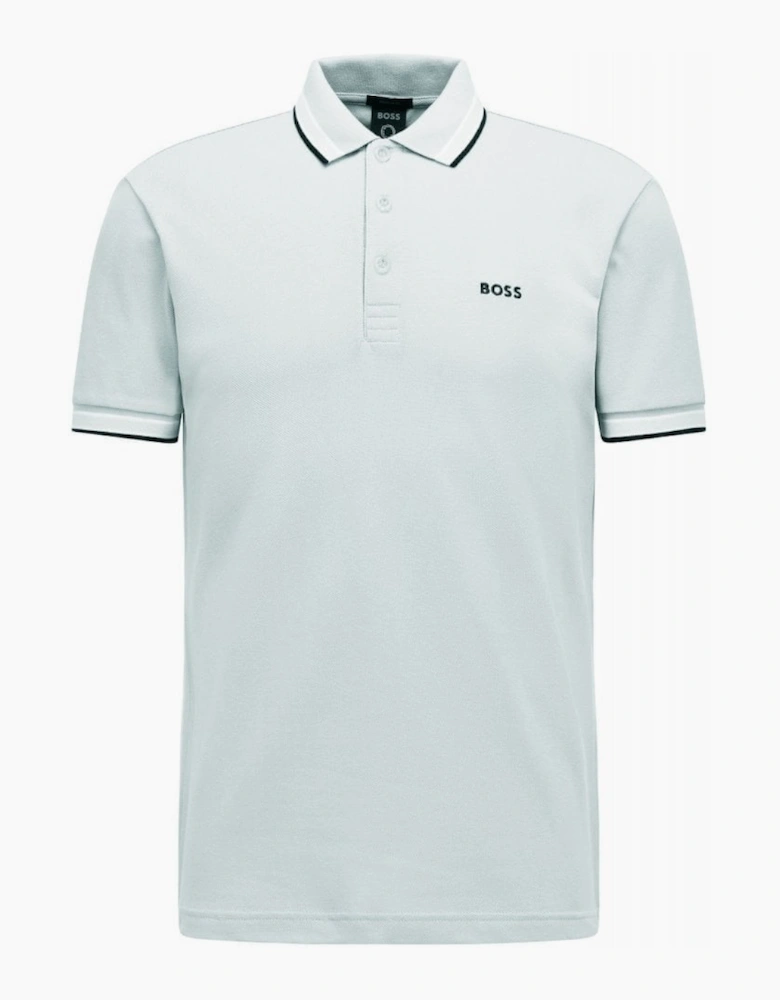 Hugo Boss Men's Light Blue Paddy Polo