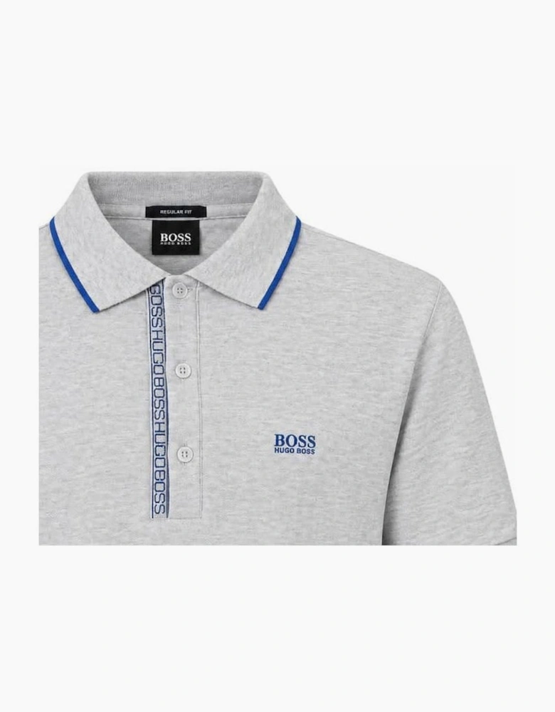 Hugo Boss Men's Grey Paule 4 Polo Shirt
