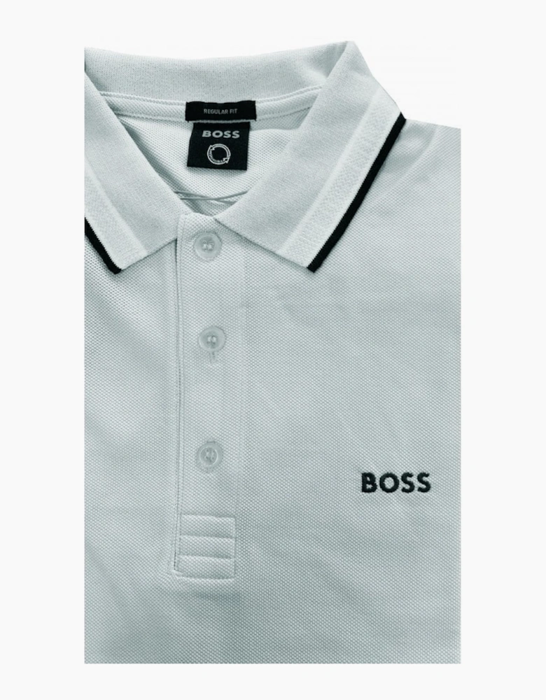 Hugo Boss Men's Light Blue Paddy Polo