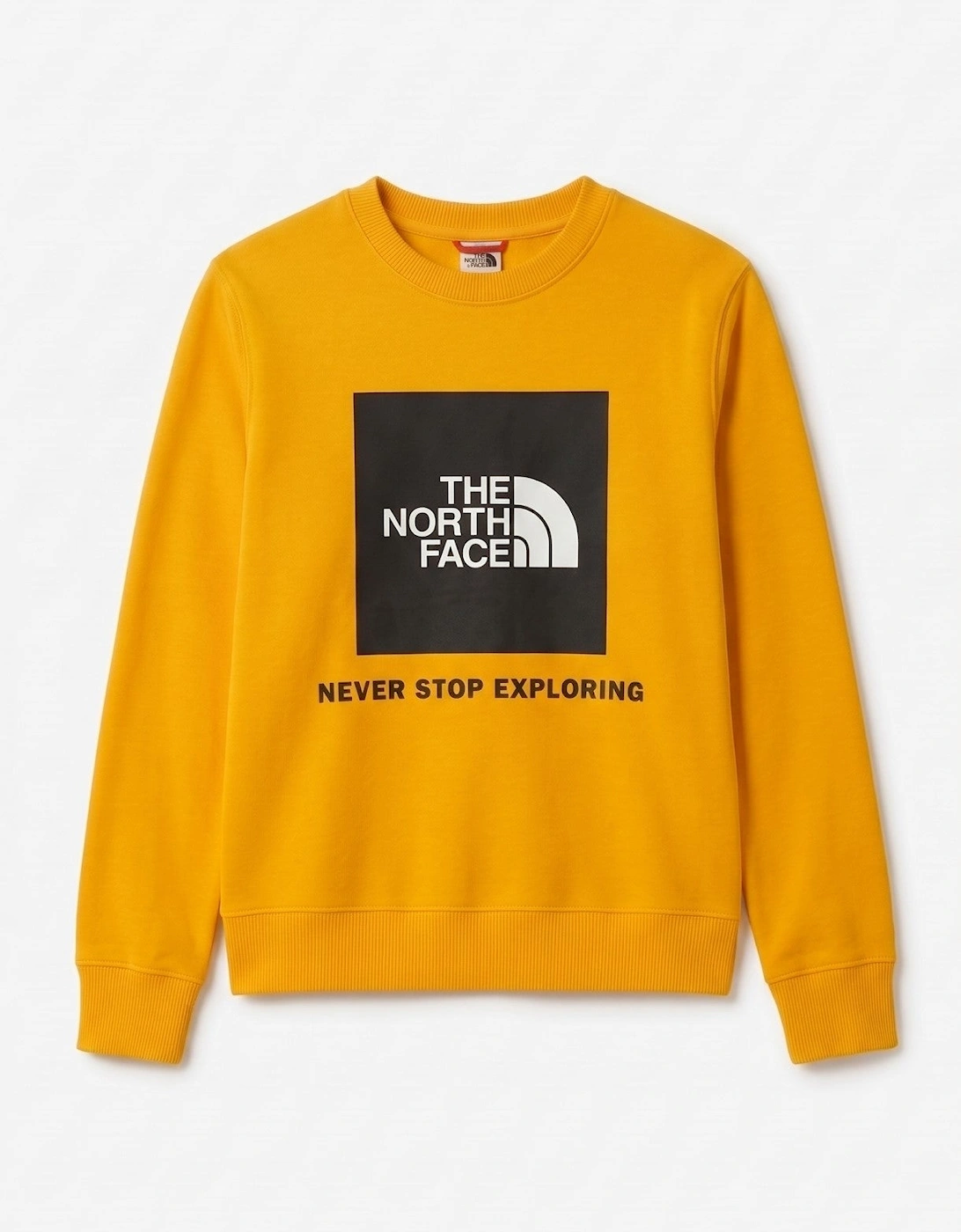 The North Face Unisex Kids Graphic Crew Sweatshirt in Yellow