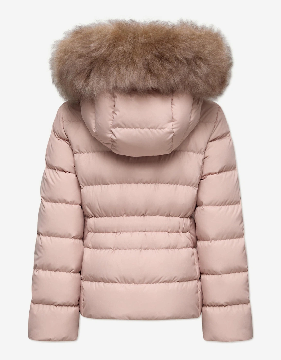 Moncler Enfant Girls Down Padded Boedette Jacket in Pink