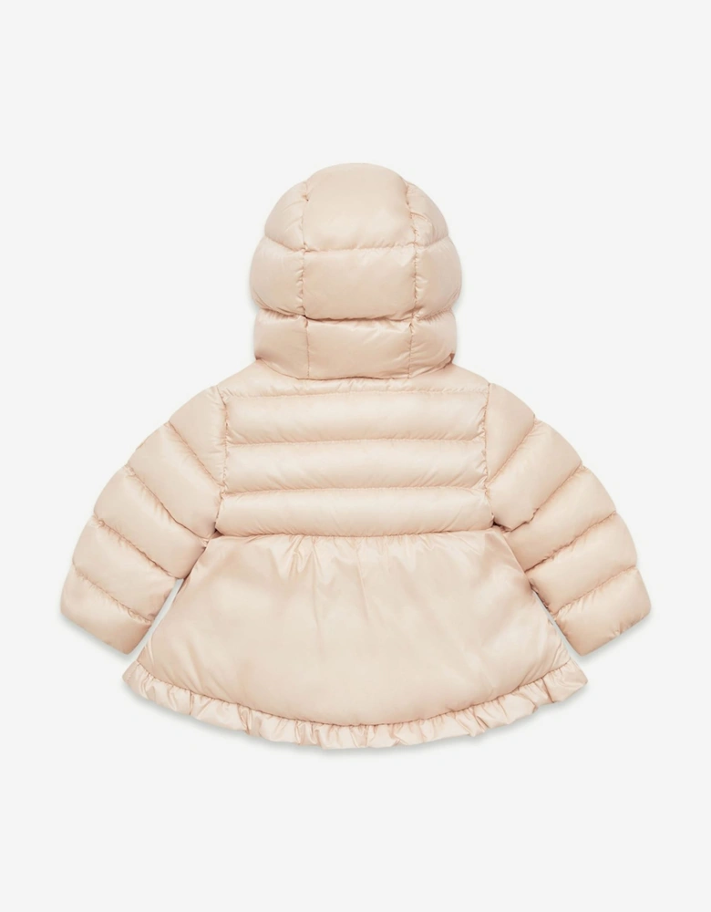 Moncler Enfant Baby Girls Down Padded Odile Jacket in Pink