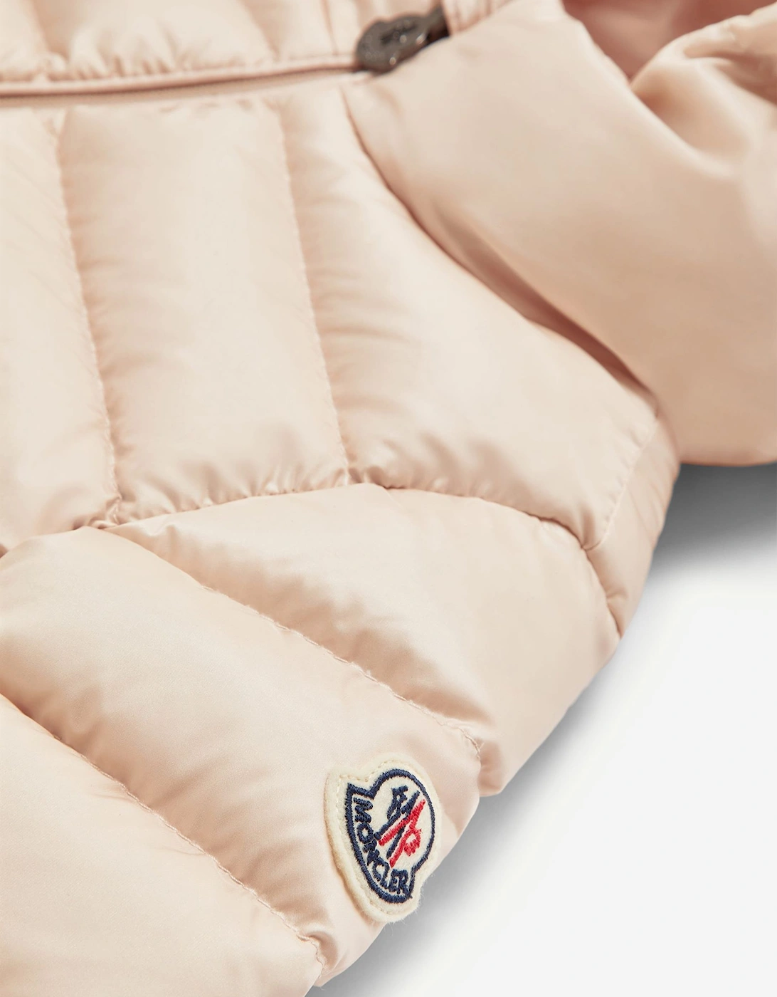 Moncler Enfant Baby Girls Down Padded Odile Jacket in Pink