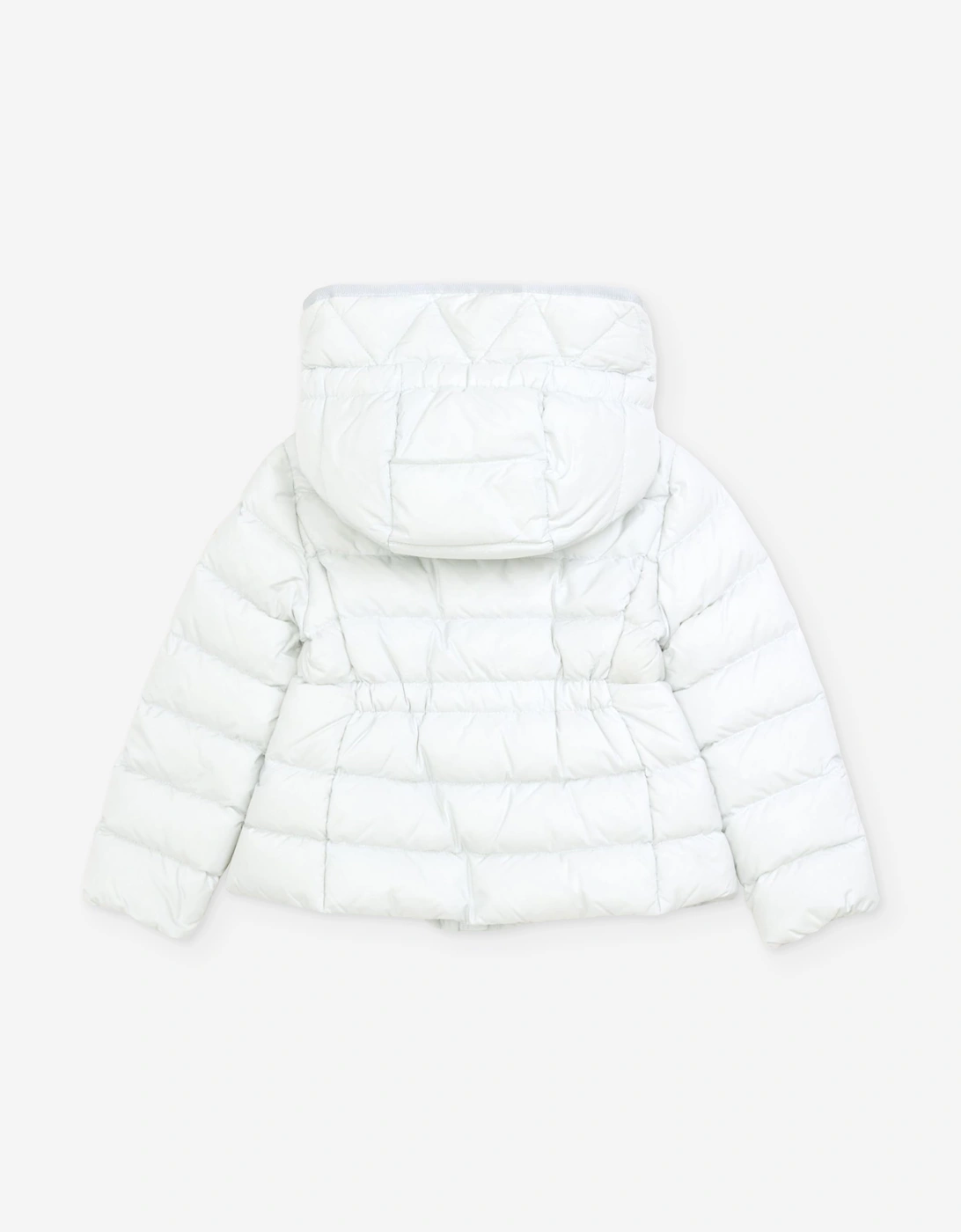 Moncler Enfant Girls Down Padded Avoce Jacket in Blue