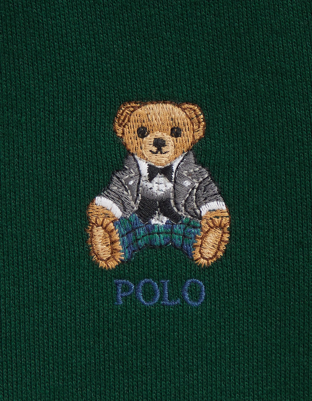 Ralph Lauren Baby Boys Bear Romper in Green