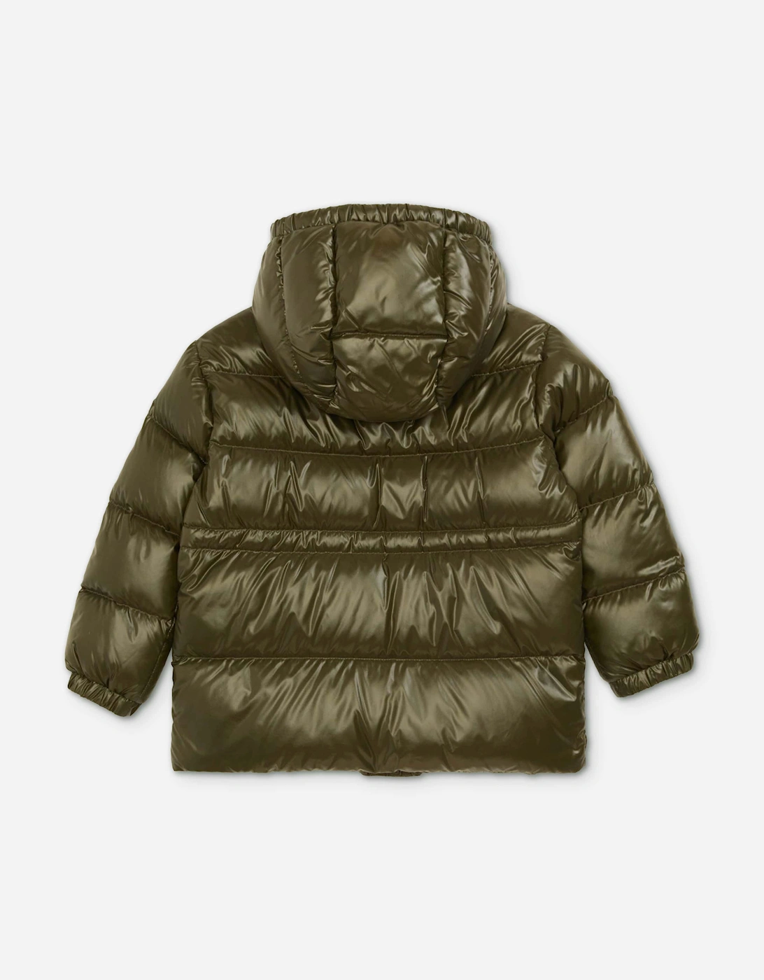 Moncler Enfant Girls Down Padded Sesie Jacket in Green