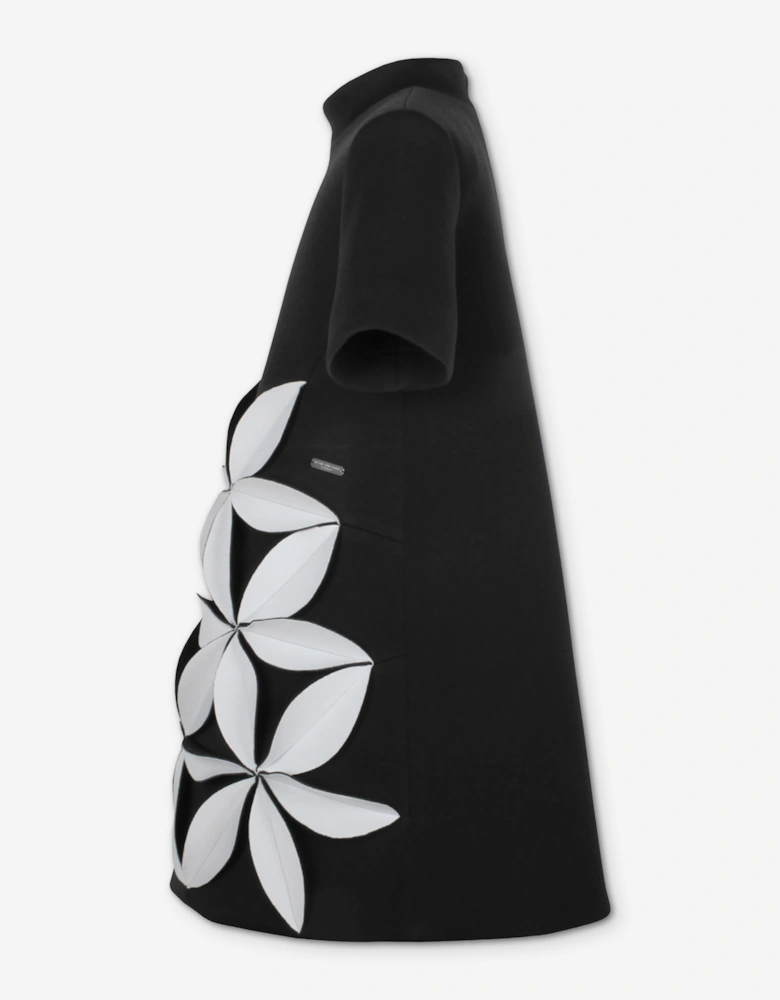 Jessie And James Girls Petal Song Dress in Black