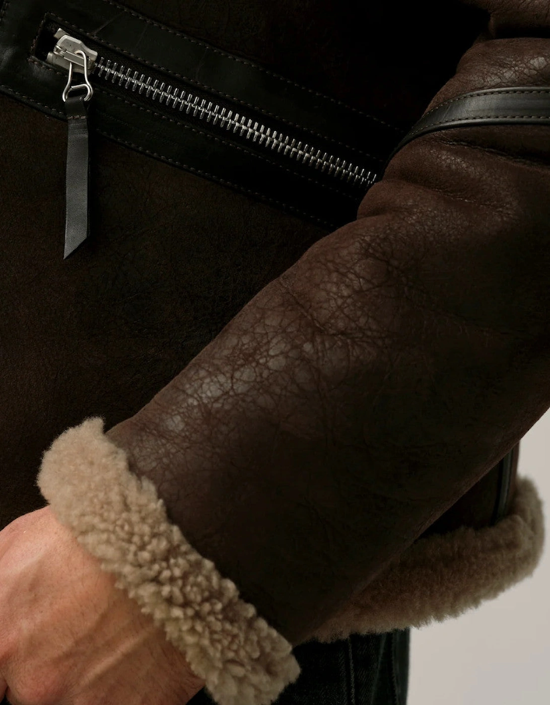 Belstaff Winterbrook Jacket Dark Brown/Sand