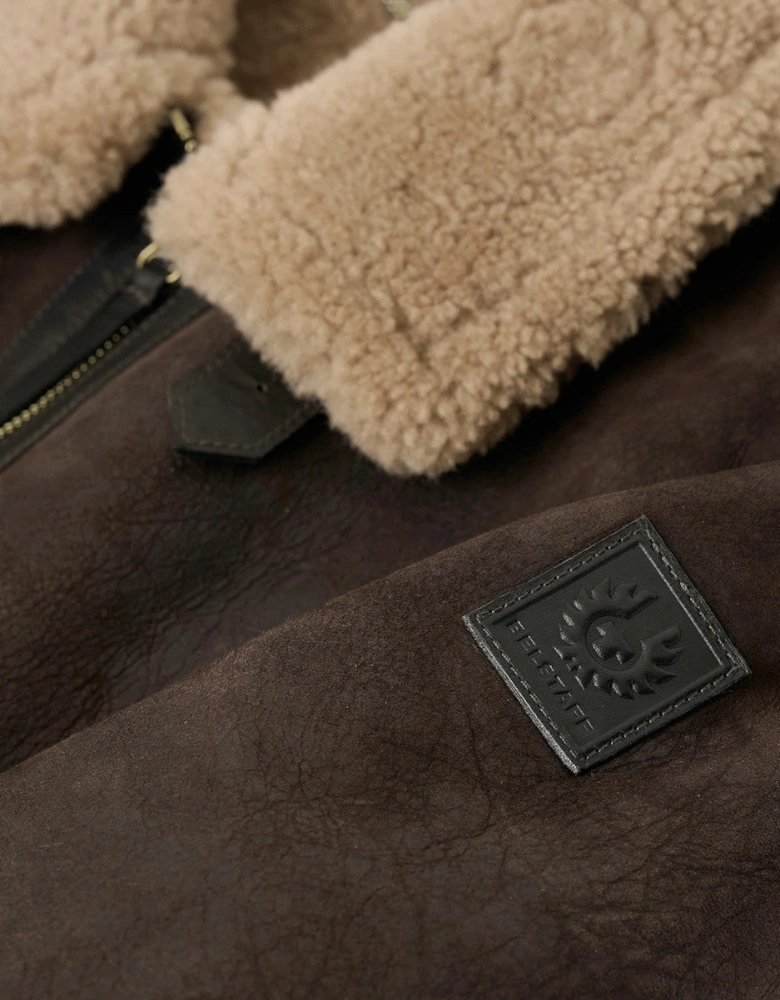Belstaff Winterbrook Jacket Dark Brown/Sand