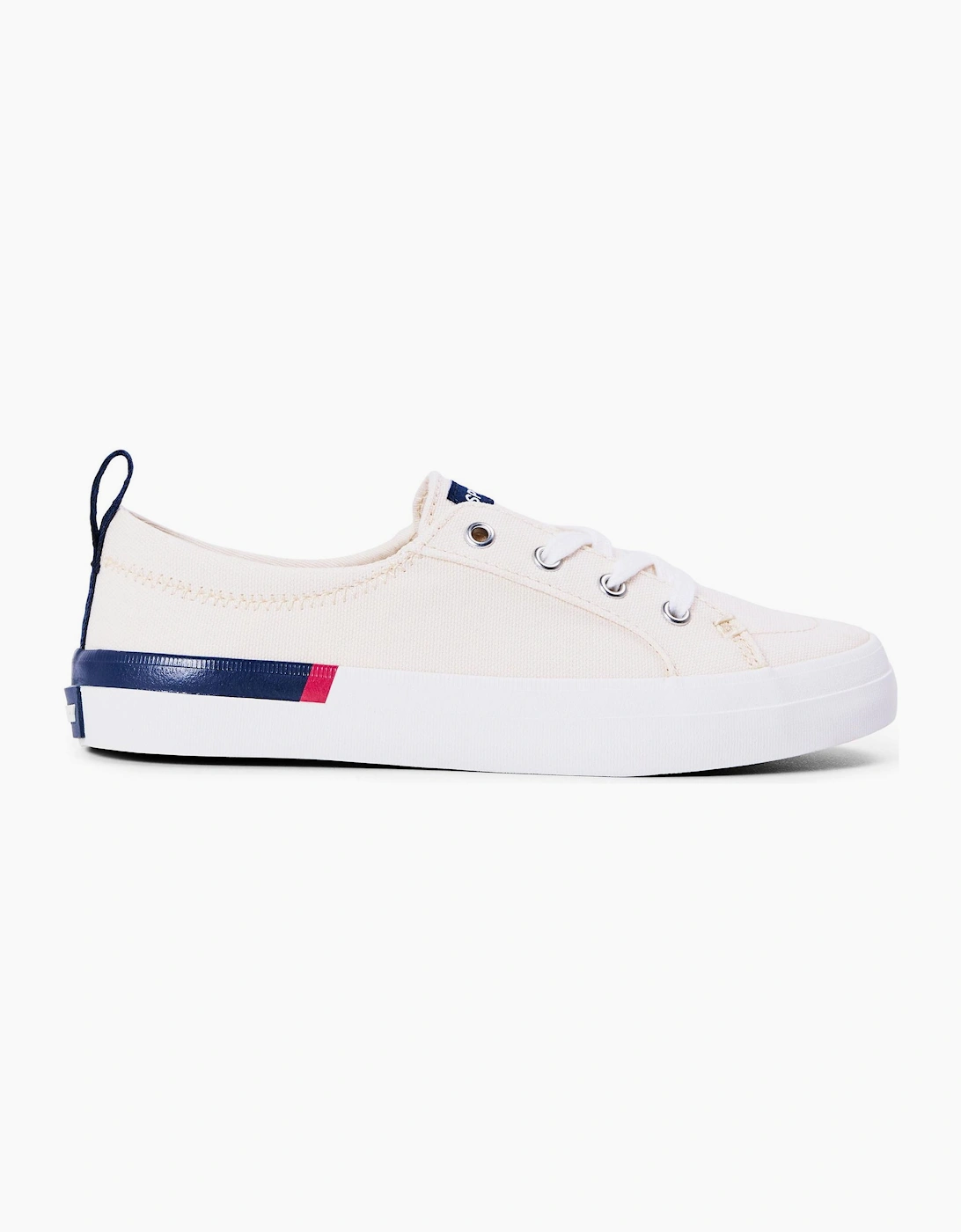 Crest Vibe Lace-Up Flat Sneakers