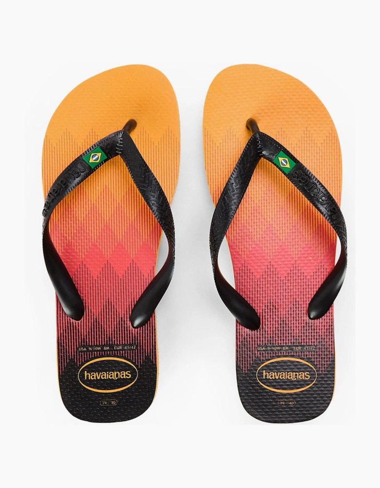 Womens Hav. Brasil Fresh Orange Citrus 39  Flip Flops