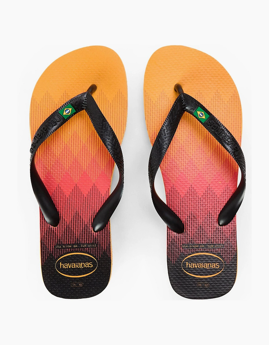 Womens Hav. Brasil Fresh Orange Citrus 39  Flip Flops