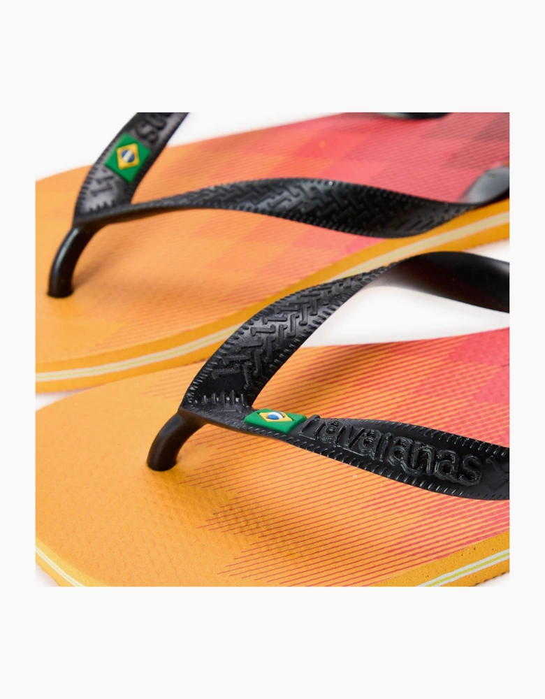Womens Hav. Brasil Fresh Orange Citrus 39  Flip Flops