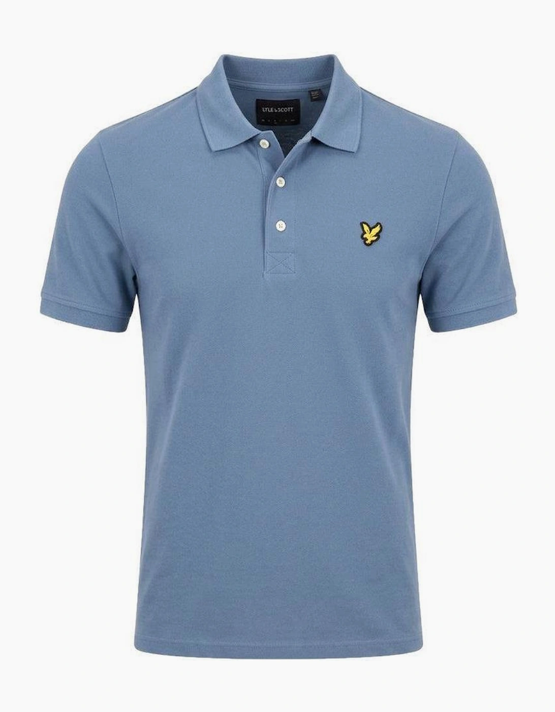 Lyle & Scott Plain Polo Shirt Power Blue