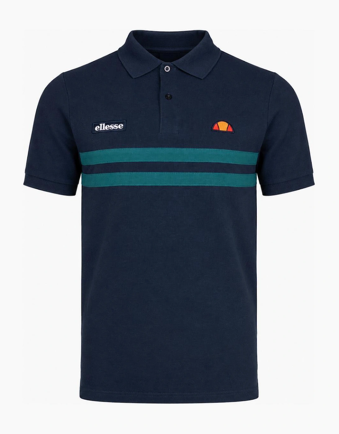 Ellesse Muccia Polo Shirt Navy/Teal
