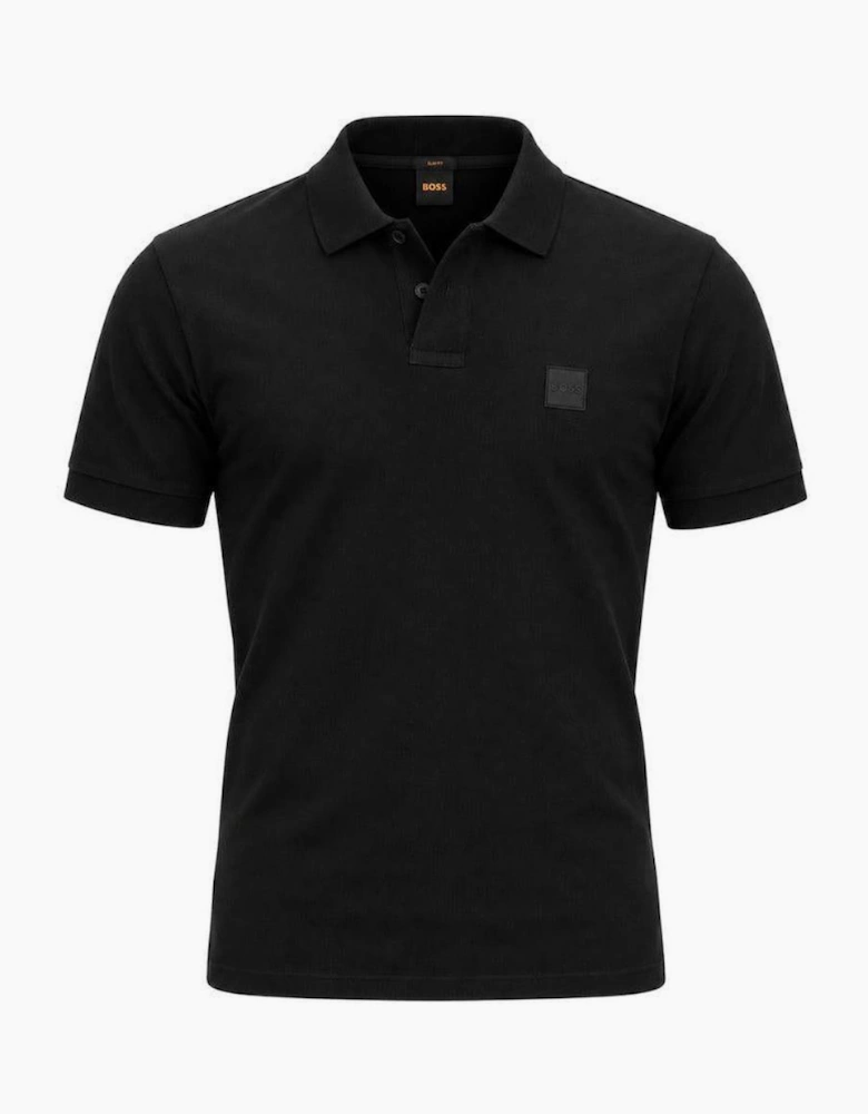 BOSS Slim Fit Passenger Polo Shirt Black
