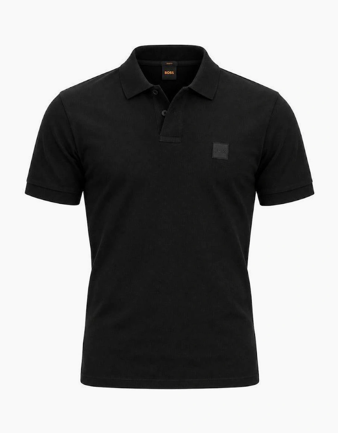 BOSS Slim Fit Passenger Polo Shirt Black