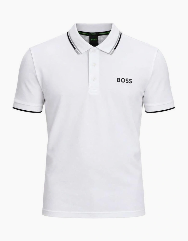 BOSS Paddy Pro Polo Shirt White