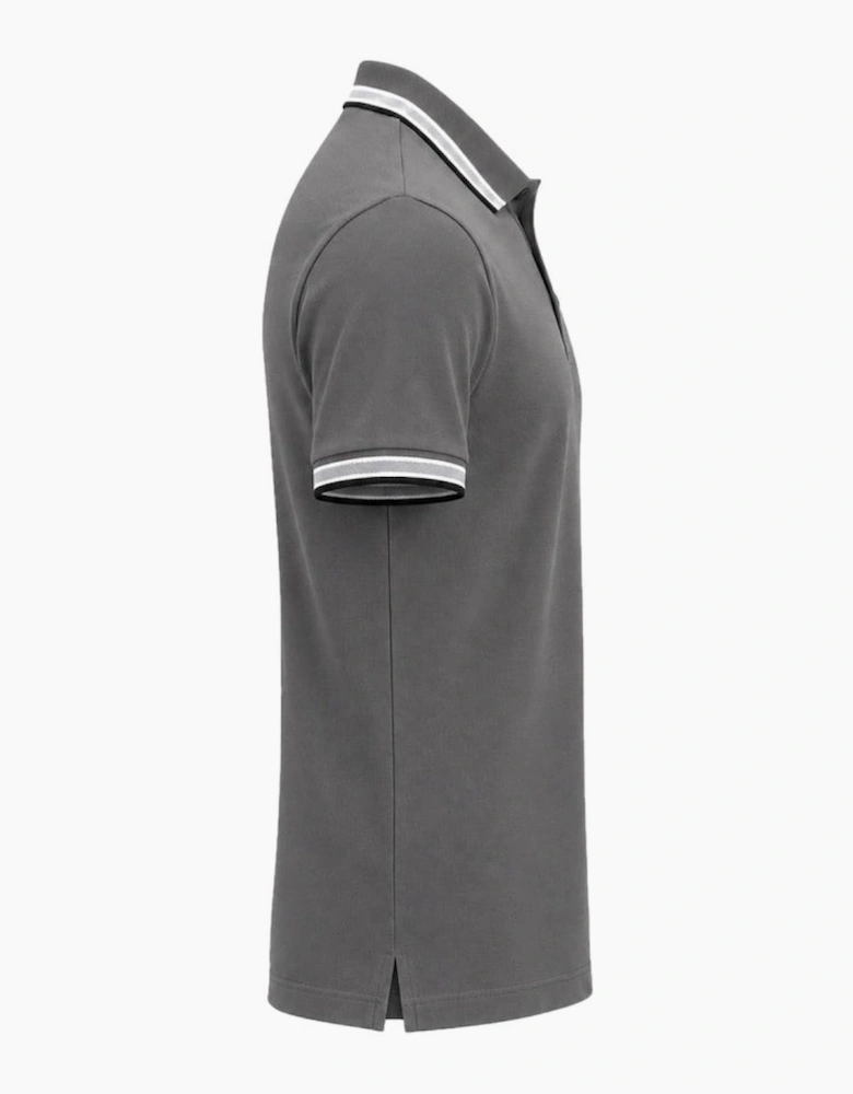 BOSS Paddy Piqué Polo Shirt Dark Grey