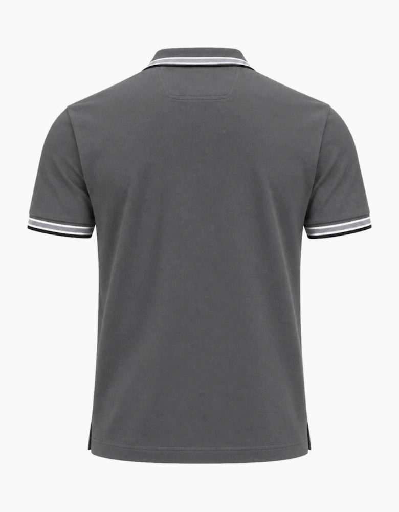 BOSS Paddy Piqué Polo Shirt Dark Grey