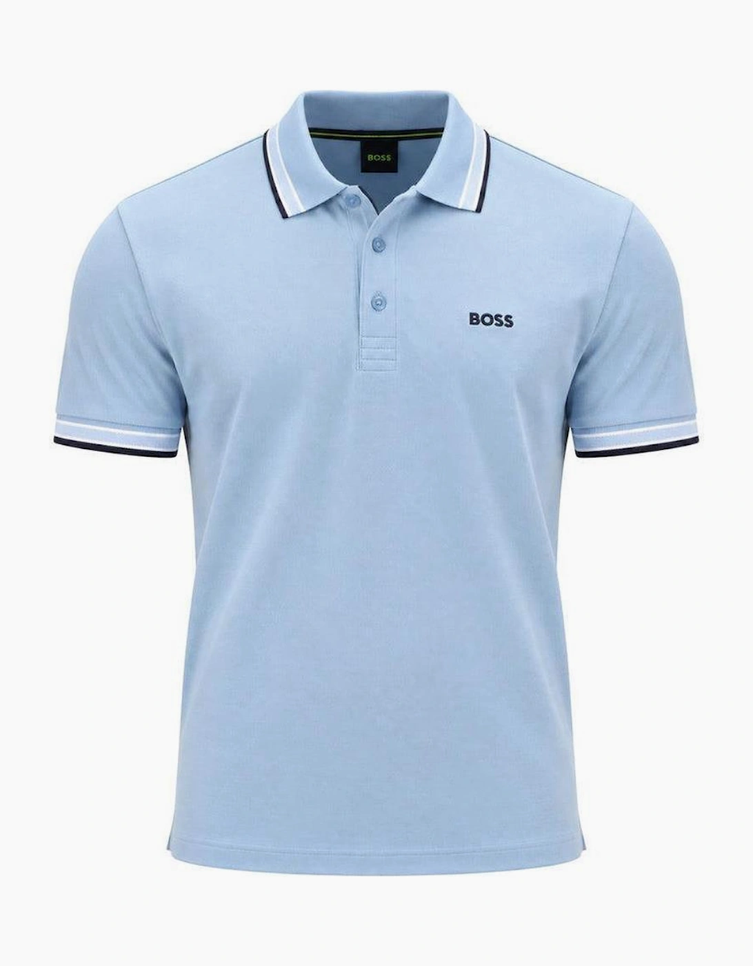 BOSS Paddy Piqué Polo Shirt Light/Pastel Blue
