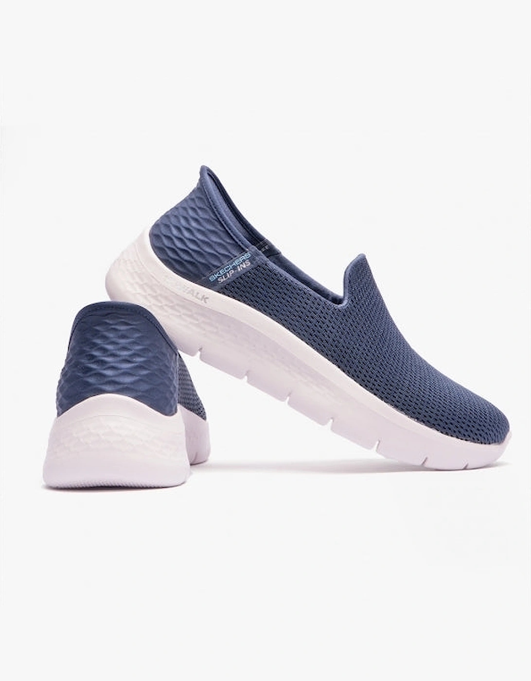 Skechers GO WALK FLEX Womens Trainers Navy
