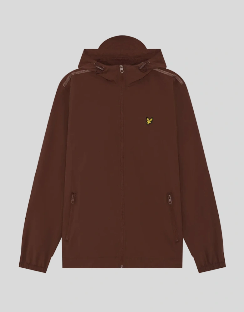 Taped Water Resistant Hooded Jacket
