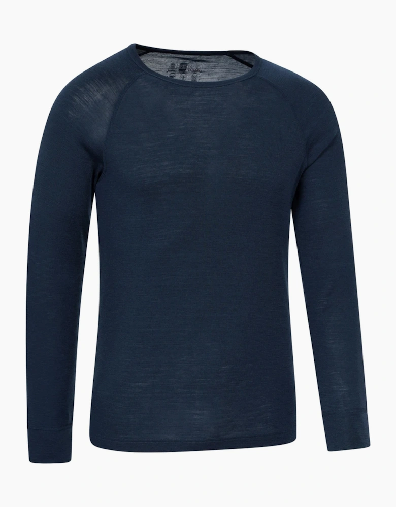 Mountain Warehouse Mens Merino Wool Thermal Top
