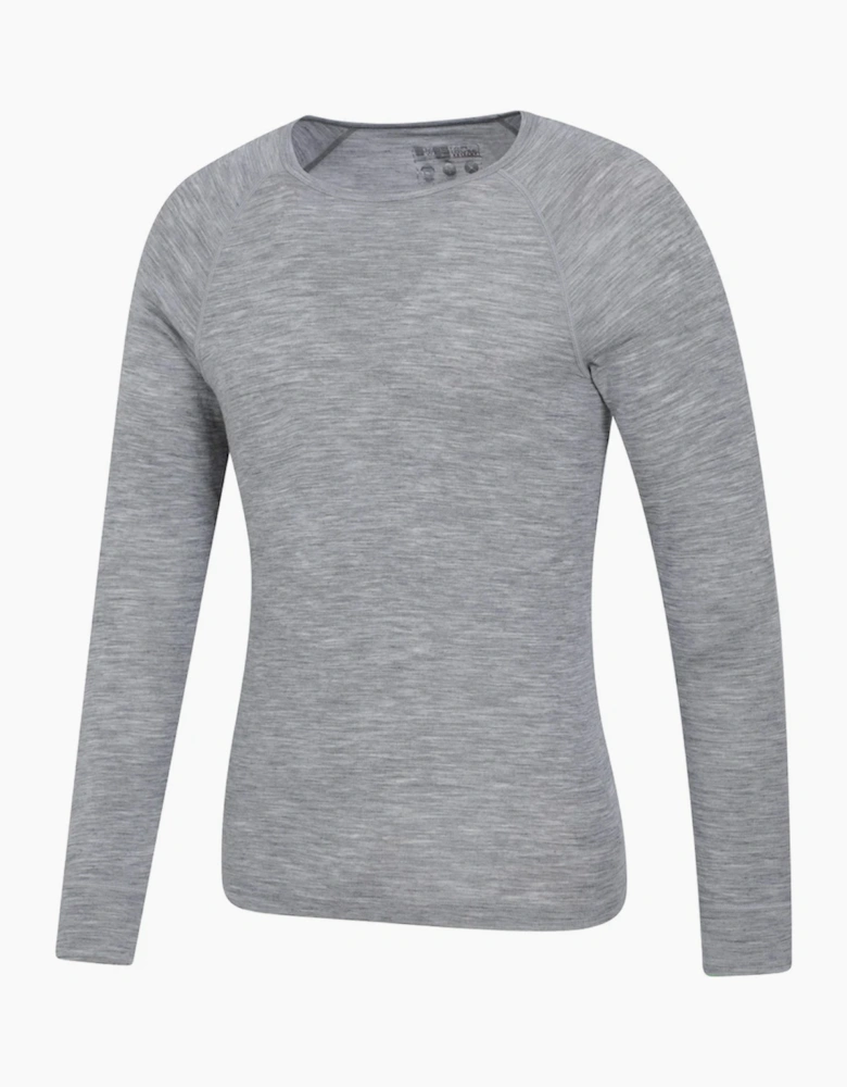 Mountain Warehouse Mens Merino Wool Thermal Top