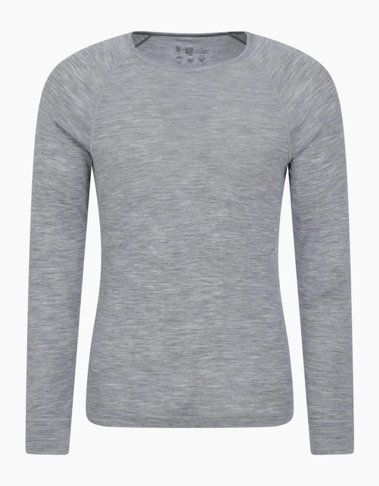 Mountain Warehouse Mens Merino Wool Thermal Top