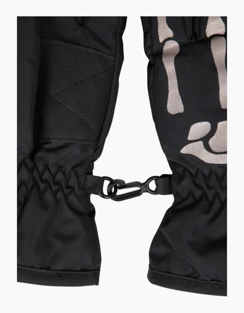 Mountain Warehouse Childrens/Kids Water Resistant Skeleton Gloves