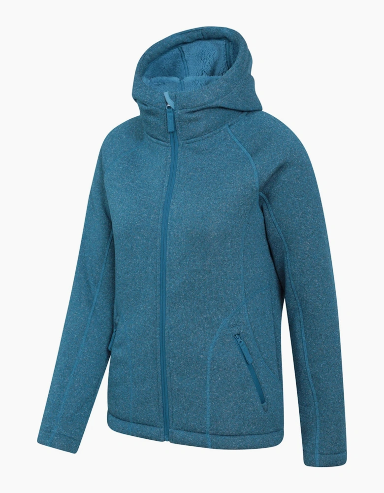 Mountain Warehouse Womens/Ladies Nevis Faux Fur Lined Full Zip Hoodie