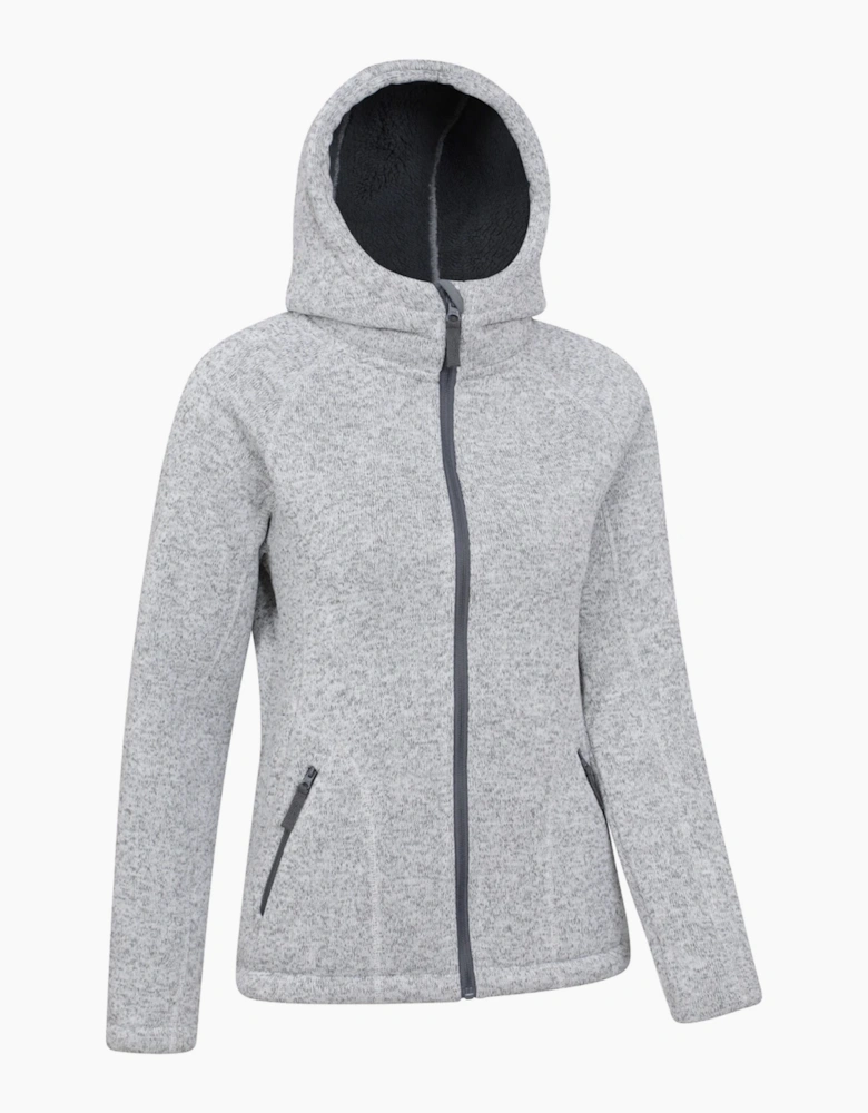 Mountain Warehouse Womens/Ladies Nevis Faux Fur Lined Full Zip Hoodie