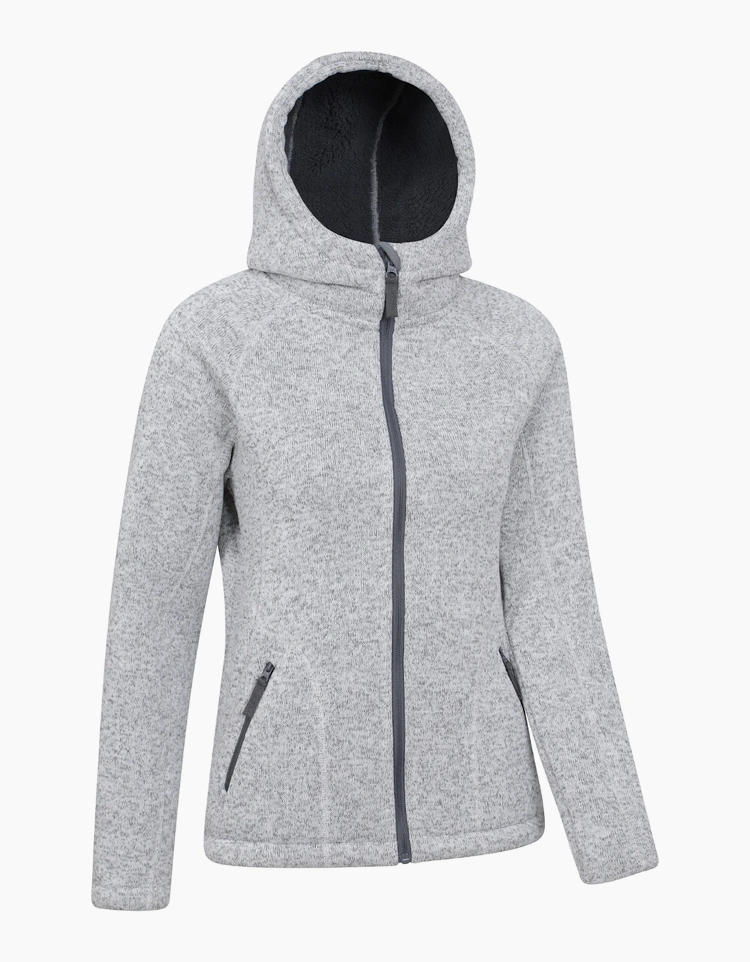 Mountain Warehouse Womens/Ladies Nevis Faux Fur Lined Full Zip Hoodie