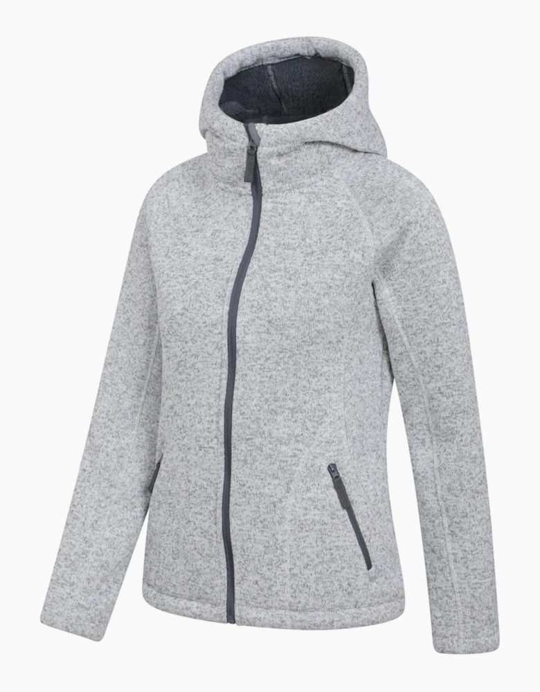 Mountain Warehouse Womens/Ladies Nevis Faux Fur Lined Full Zip Hoodie