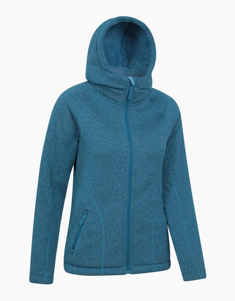 Mountain Warehouse Womens/Ladies Nevis Faux Fur Lined Full Zip Hoodie