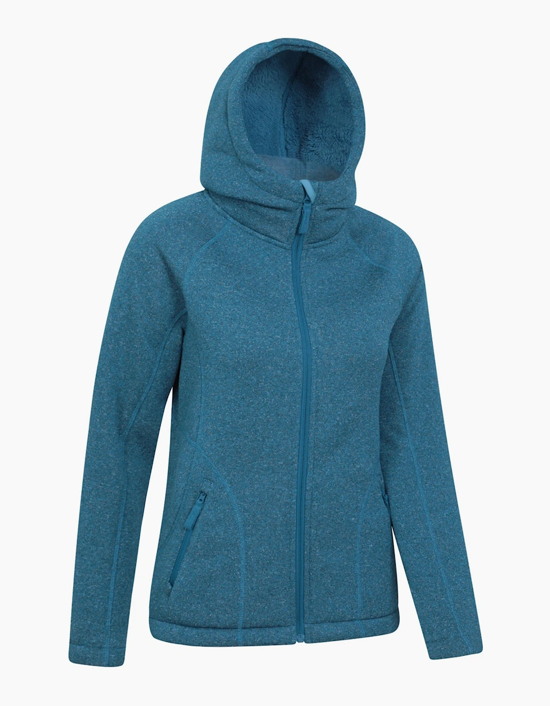 Mountain Warehouse Womens/Ladies Nevis Faux Fur Lined Full Zip Hoodie