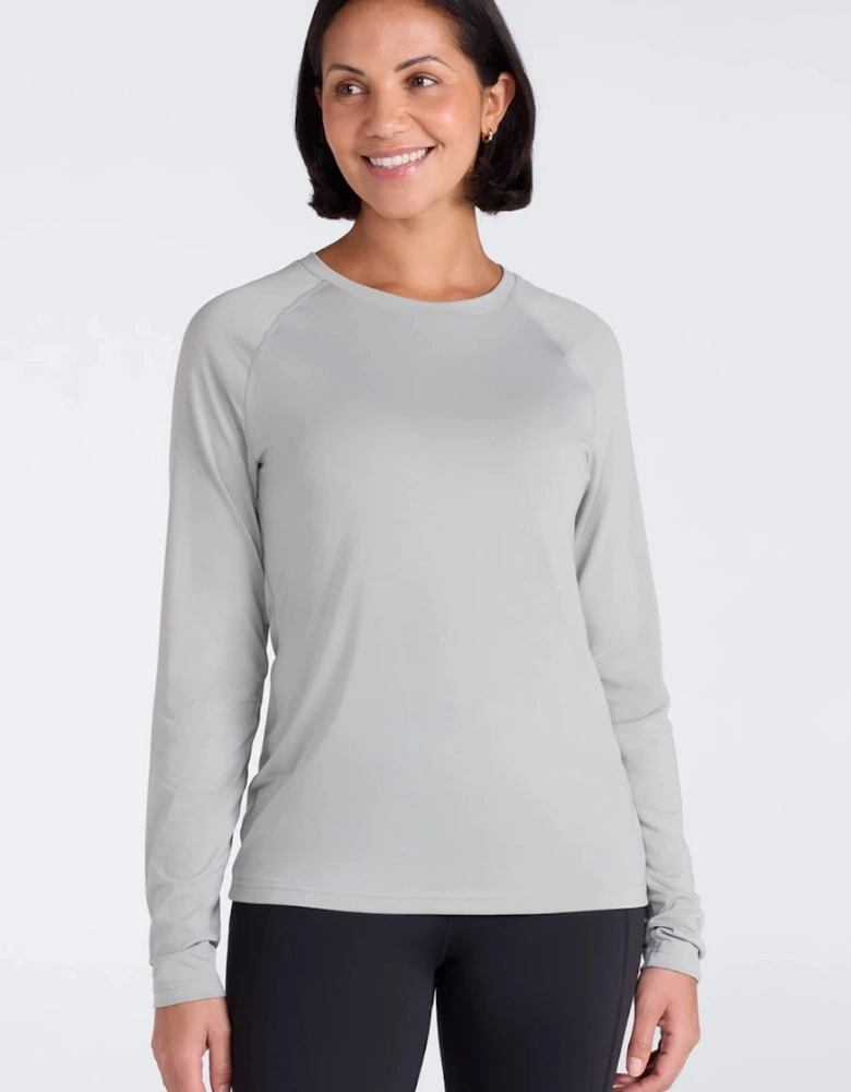 Mountain Warehouse Womens/Ladies Quick Dry Long-Sleeved Top