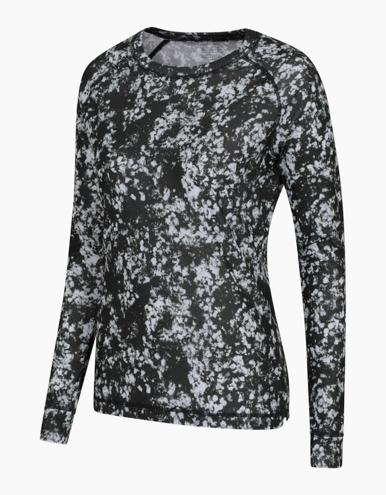 Mountain Warehouse Womens/Ladies Talus All-Over Print Thermal Top