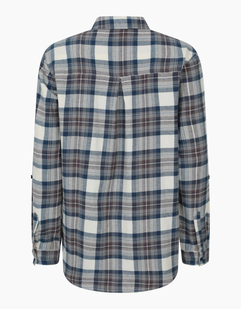 Mountain Warehouse Womens/Ladies Balsam Brushed Flannel Longline Shirt