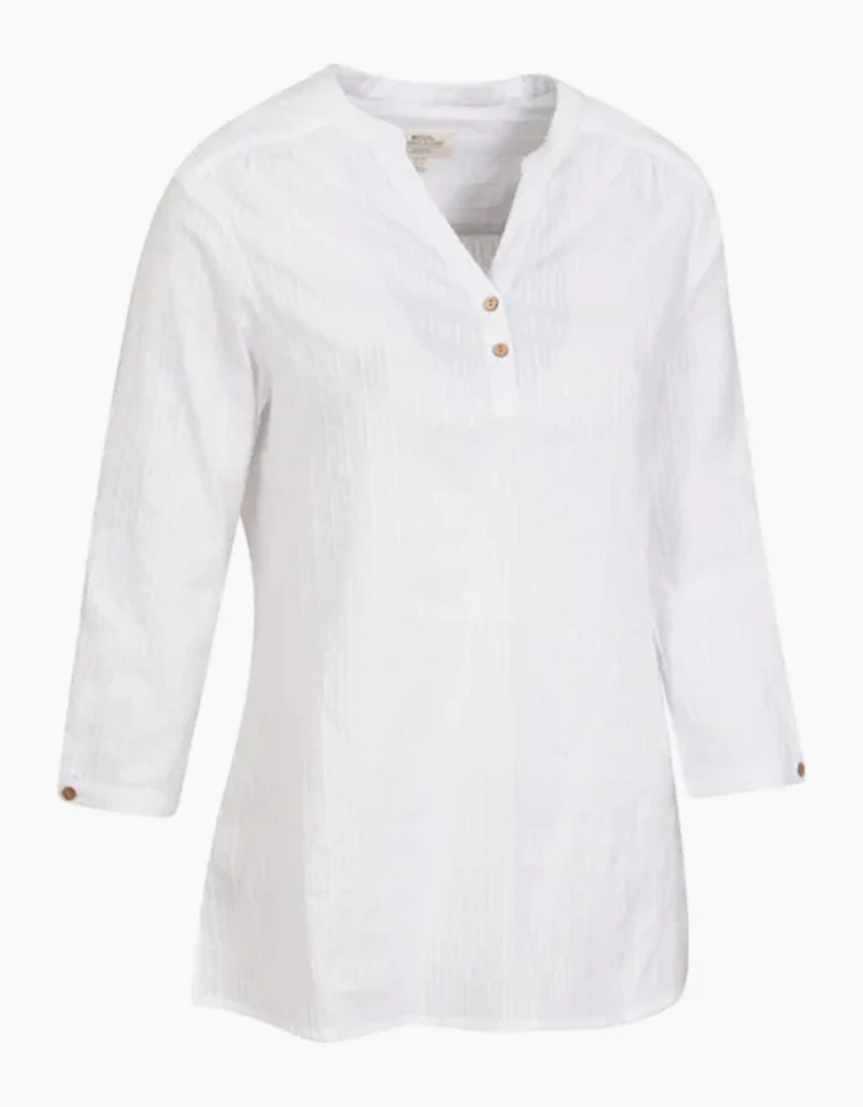 Mountain Warehouse Womens/Ladies Petra Relaxed Fit 3/4 Sleeve Shirt