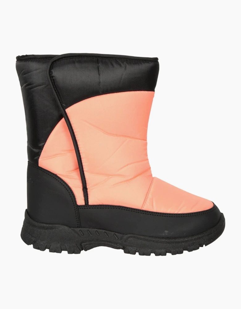 Mountain Warehouse Childrens/Kids Caribou Adaptive Striped Snow Boots