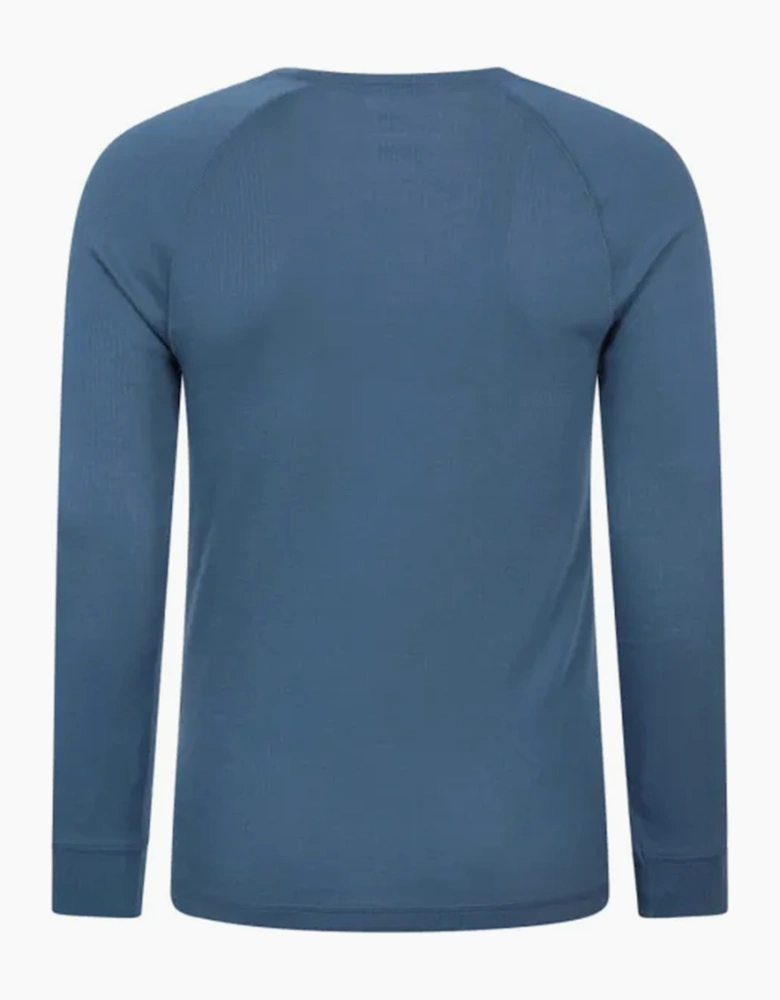 Mountain Warehouse Mens Talus Round Neck Long-Sleeved Thermal Top