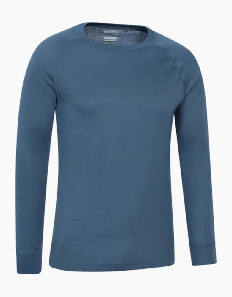 Mountain Warehouse Mens Talus Round Neck Long-Sleeved Thermal Top